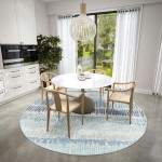 Winslow WL4 Sky 10' x 10' Round Rug