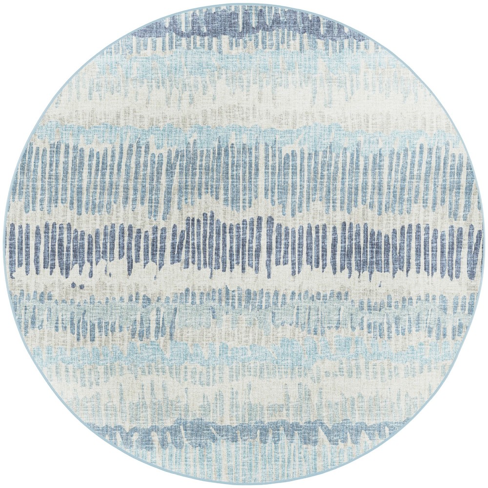 Winslow WL4 Sky 6' x 6' Round Rug Winslow WL4 Sky 6' x 6' Round Rug