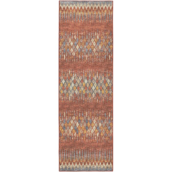 Winslow WL5 Paprika 2'6" x 8' Runner Rug