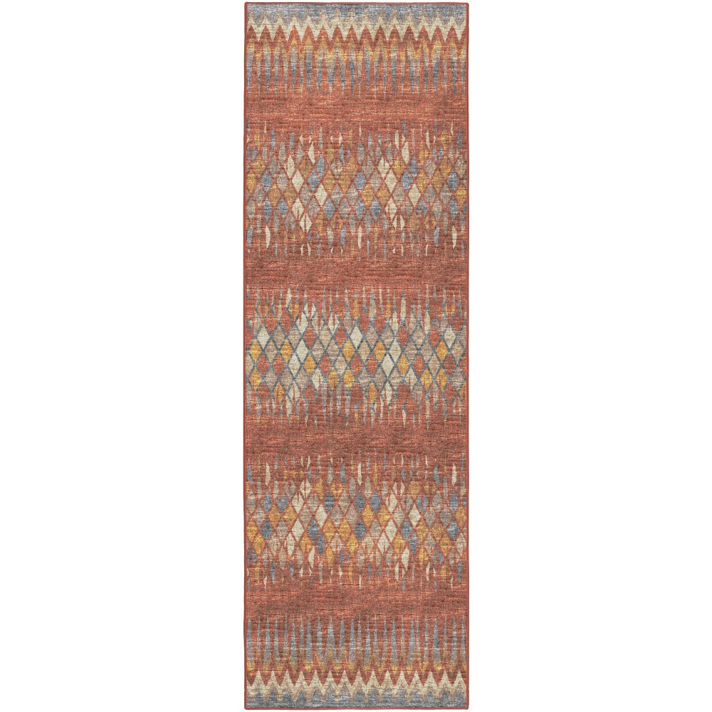 Winslow WL5 Paprika 2'6" x 10' Runner Rug