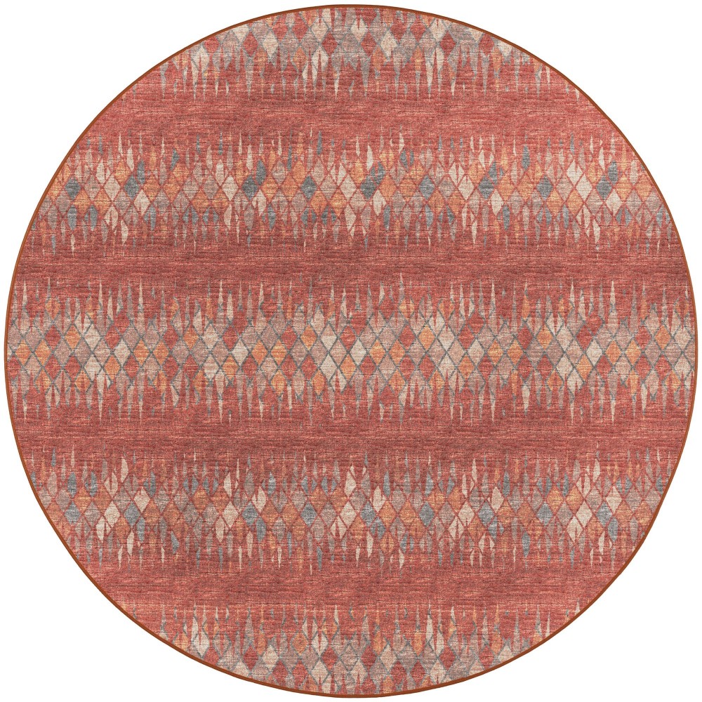 Winslow WL5 Paprika 6' x 6' Round Rug Winslow WL5 Paprika 6' x 6' Round Rug
