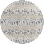 Winslow WL5 Taupe 10' x 10' Round Rug