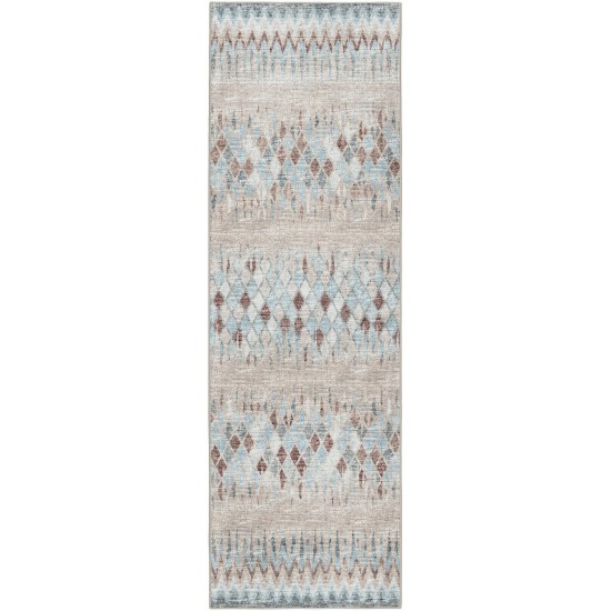 Winslow WL5 Taupe 2'6" x 8' Runner Rug