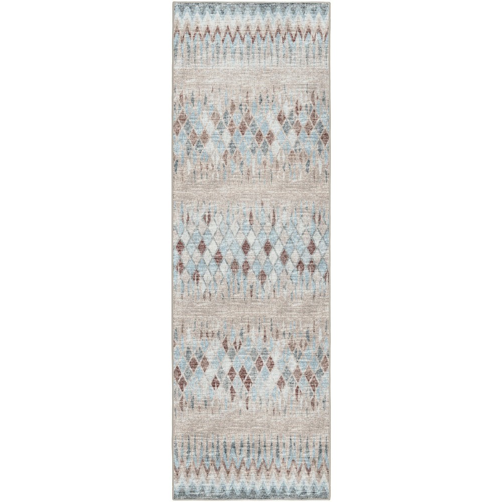 Winslow WL5 Taupe 2'6" x 12' Runner Rug