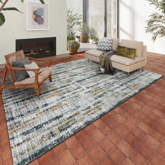 Winslow WL6 Grey 3' x 5' Rug