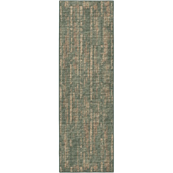 Winslow WL6 Olive 2'6" x 8' Runner Rug