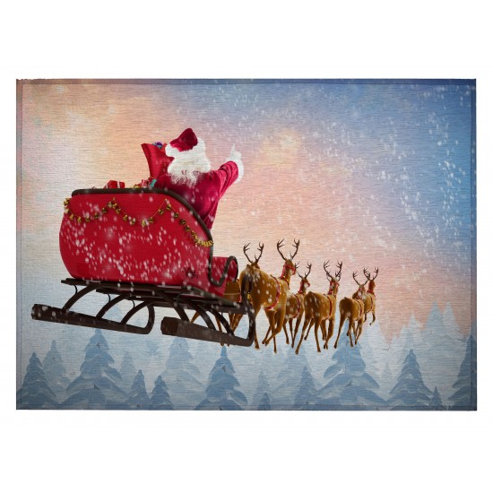 Indoor/Outdoor Wonderland WN1 Twilight Washable 1'8" x 2'6" Rug