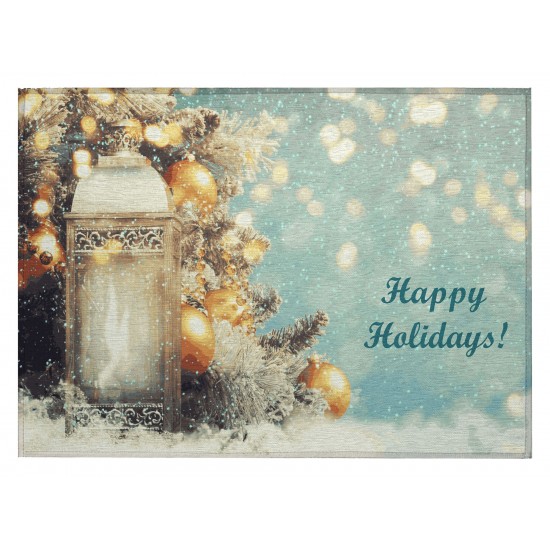 Indoor/Outdoor Wonderland WN3 Skydust Washable 1'8" x 2'6" Rug