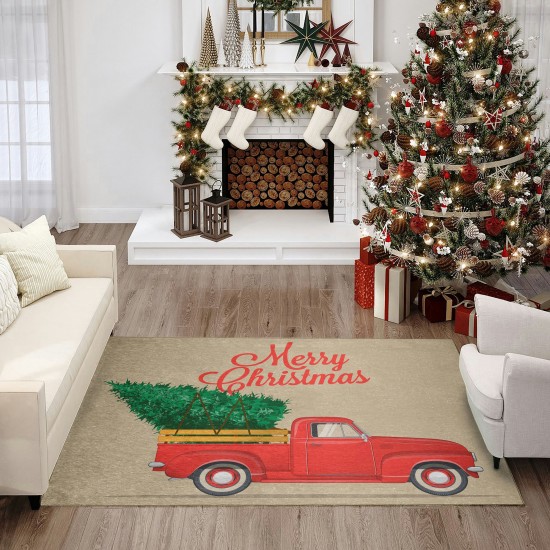 Indoor/Outdoor Wonderland WN4 Putty Washable 3' x 5' Rug