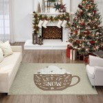 Indoor/Outdoor Wonderland WN7 Beige Washable 30" x 46" Rug