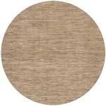 Zion ZN1 Chocolate 10' x 10' Round Rug