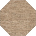 Zion ZN1 Chocolate 12' x 12' Octagon Rug