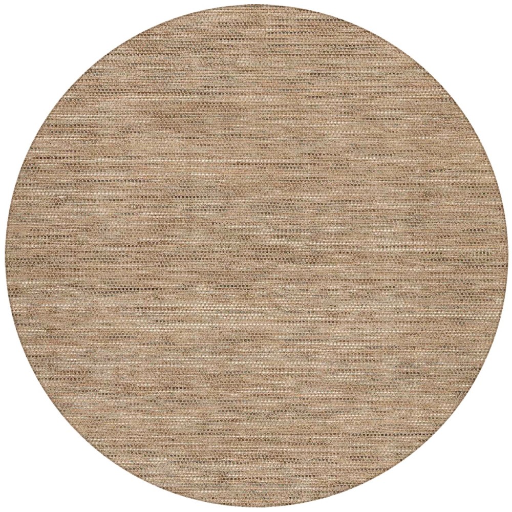 Zion ZN1 Chocolate 12' x 12' Round Rug