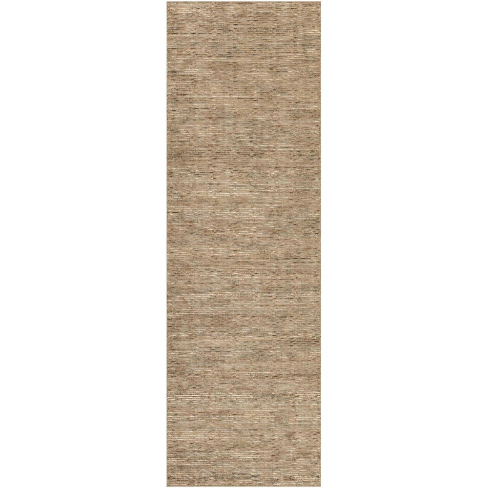 Zion ZN1 Chocolate 2'3" x 7'6" Runner Rug