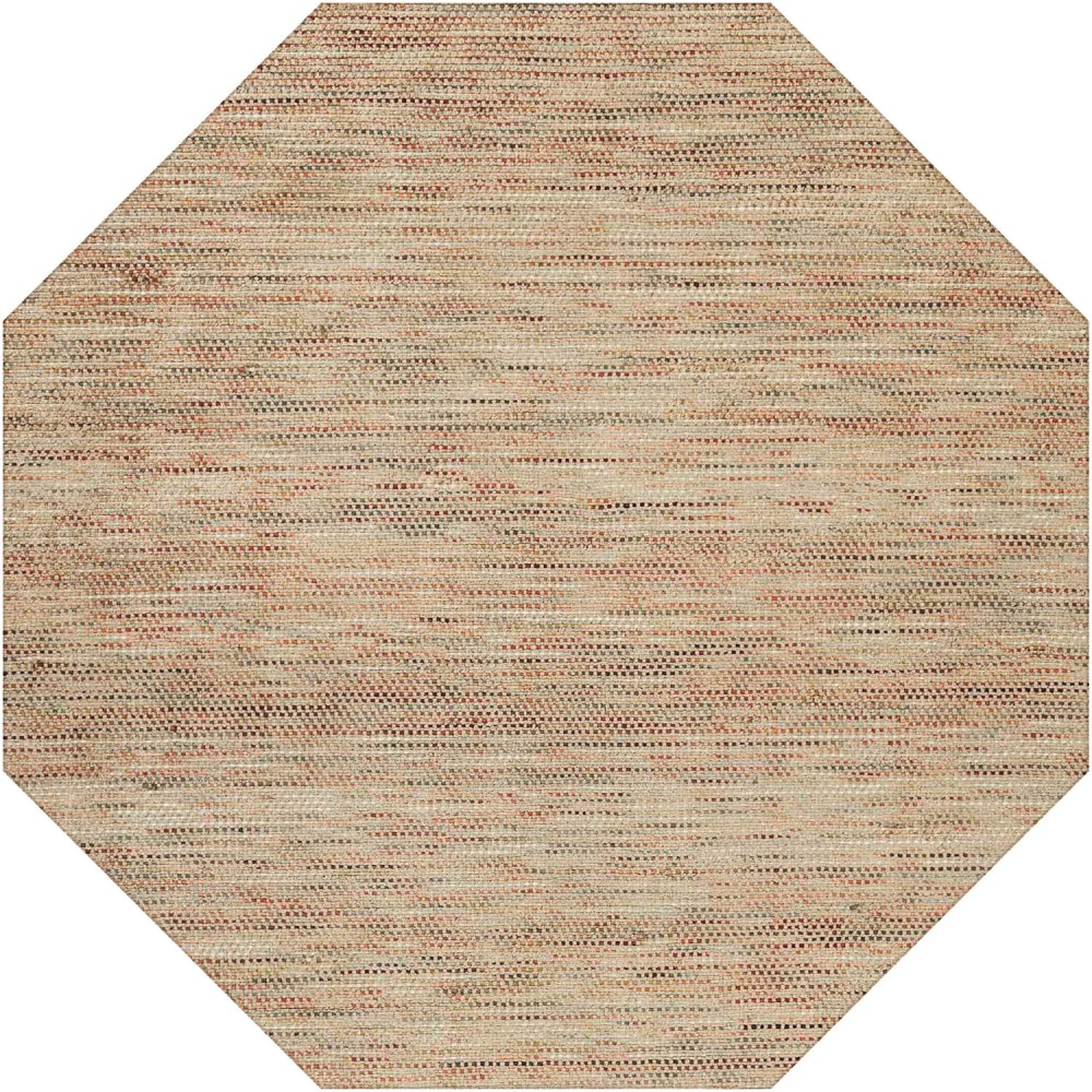 Zion ZN1 Mocha 10' x 10' Octagon Rug