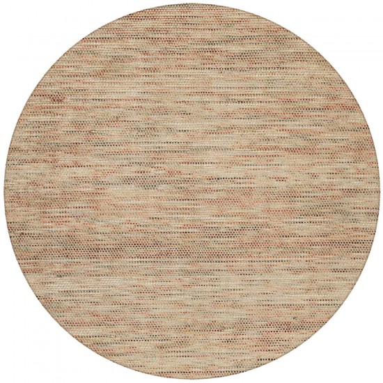 Zion ZN1 Mocha 12' x 12' Round Rug