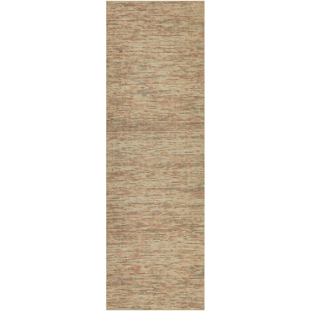 Zion ZN1 Mocha 2'3" x 7'6" Runner Rug