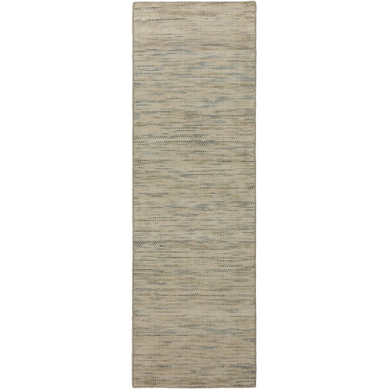 Zion ZN1 Mushroom 2'3" x 7'6" Runner Rug