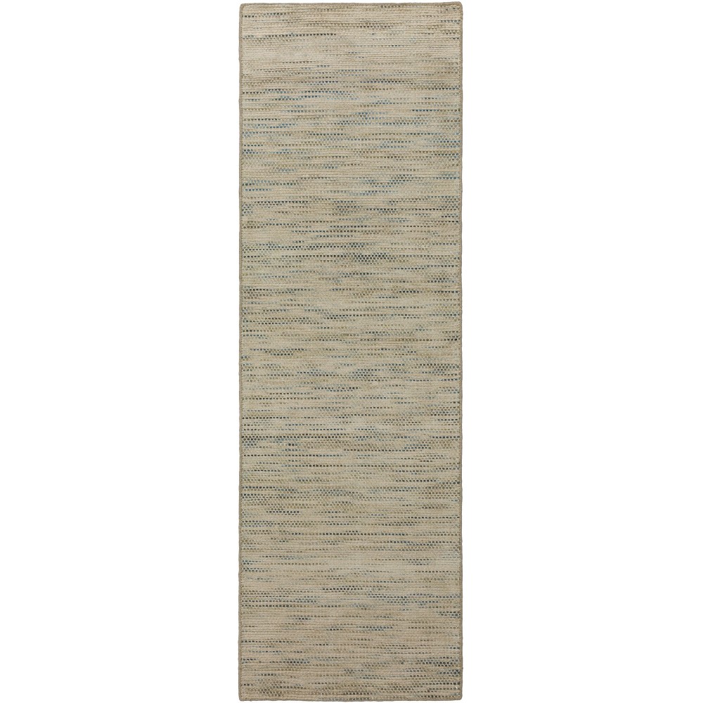 Zion ZN1 Mushroom 2'3" x 7'6" Runner Rug