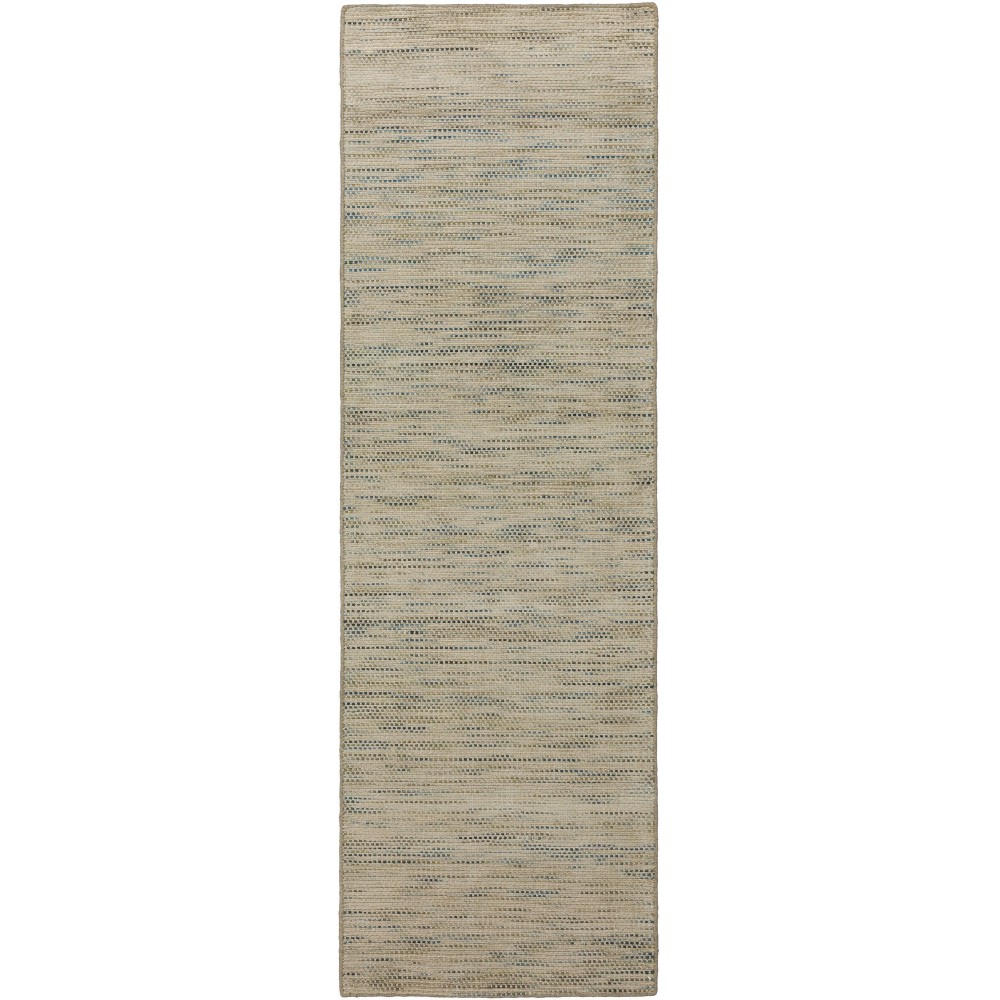 Zion ZN1 Mushroom 2'6" x 20' Runner Rug