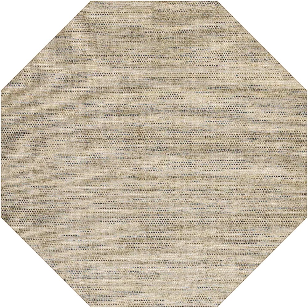 Zion ZN1 Mushroom 4' x 4' Octagon Rug