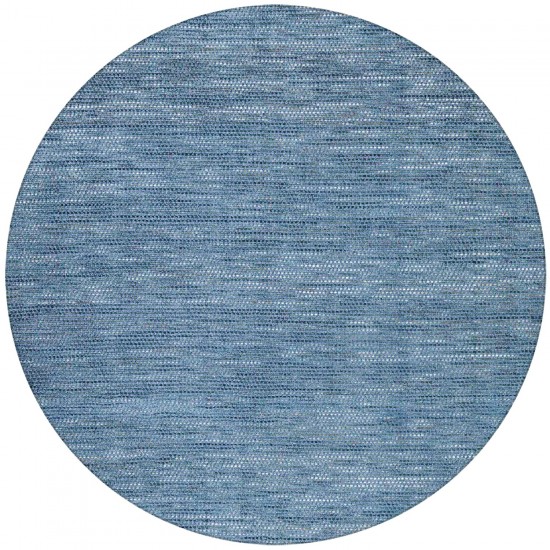 Zion ZN1 Navy 10' x 10' Round Rug