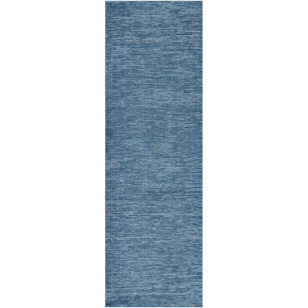 Zion ZN1 Navy 2'3" x 7'6" Runner Rug