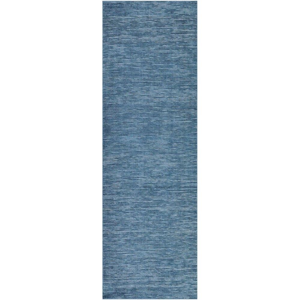 Zion ZN1 Navy 2'6" x 10' Runner Rug