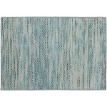 Zion ZN1 Pewter 2' x 3' Rug