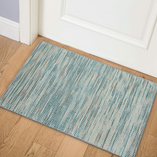 Zion ZN1 Pewter 2' x 3' Rug