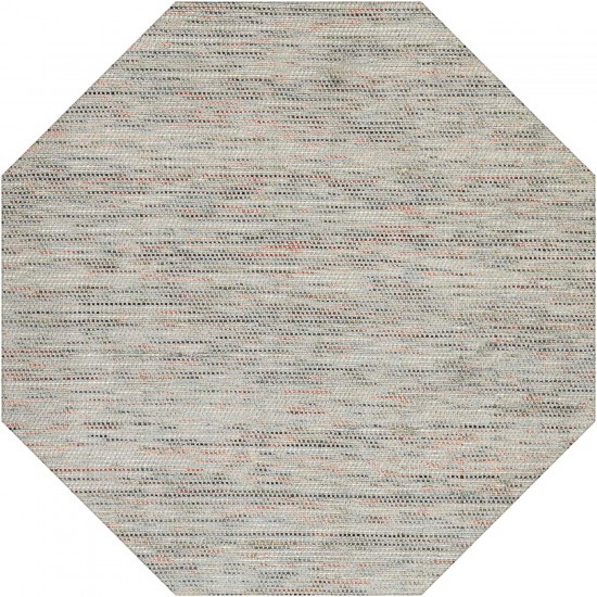 Zion ZN1 Silver 10' x 10' Octagon Rug