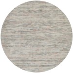 Zion ZN1 Silver 12' x 12' Round Rug