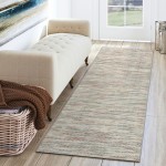 Zion ZN1 Silver 2'6" x 20' Runner Rug