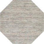 Zion ZN1 Silver 6' x 6' Octagon Rug