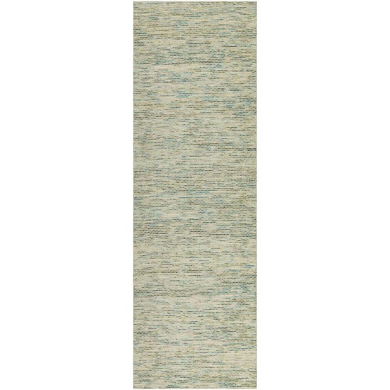 Zion ZN1 Taupe 2'3" x 7'6" Runner Rug