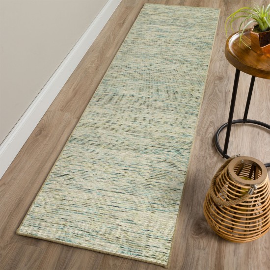 Zion ZN1 Taupe 2'6" x 10' Runner Rug