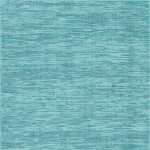 Zion ZN1 Teal 10' x 10' Square Rug