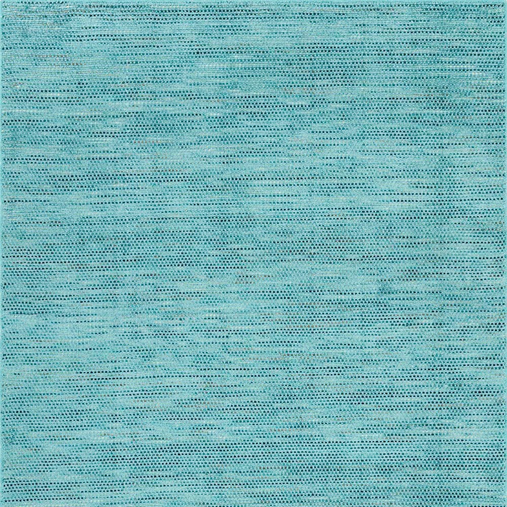 Zion ZN1 Teal 10' x 10' Square Rug