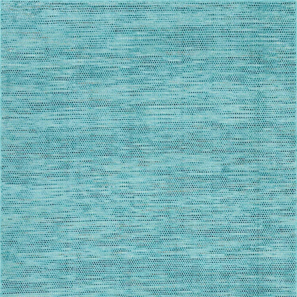 Zion ZN1 Teal 6' x 6' Square Rug