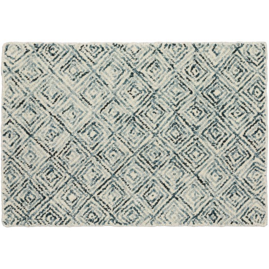 Zoe ZZ1 Charcoal 2' x 3' Rug