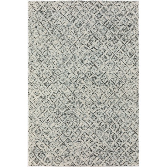 Zoe ZZ1 Charcoal 6' x 9' Rug