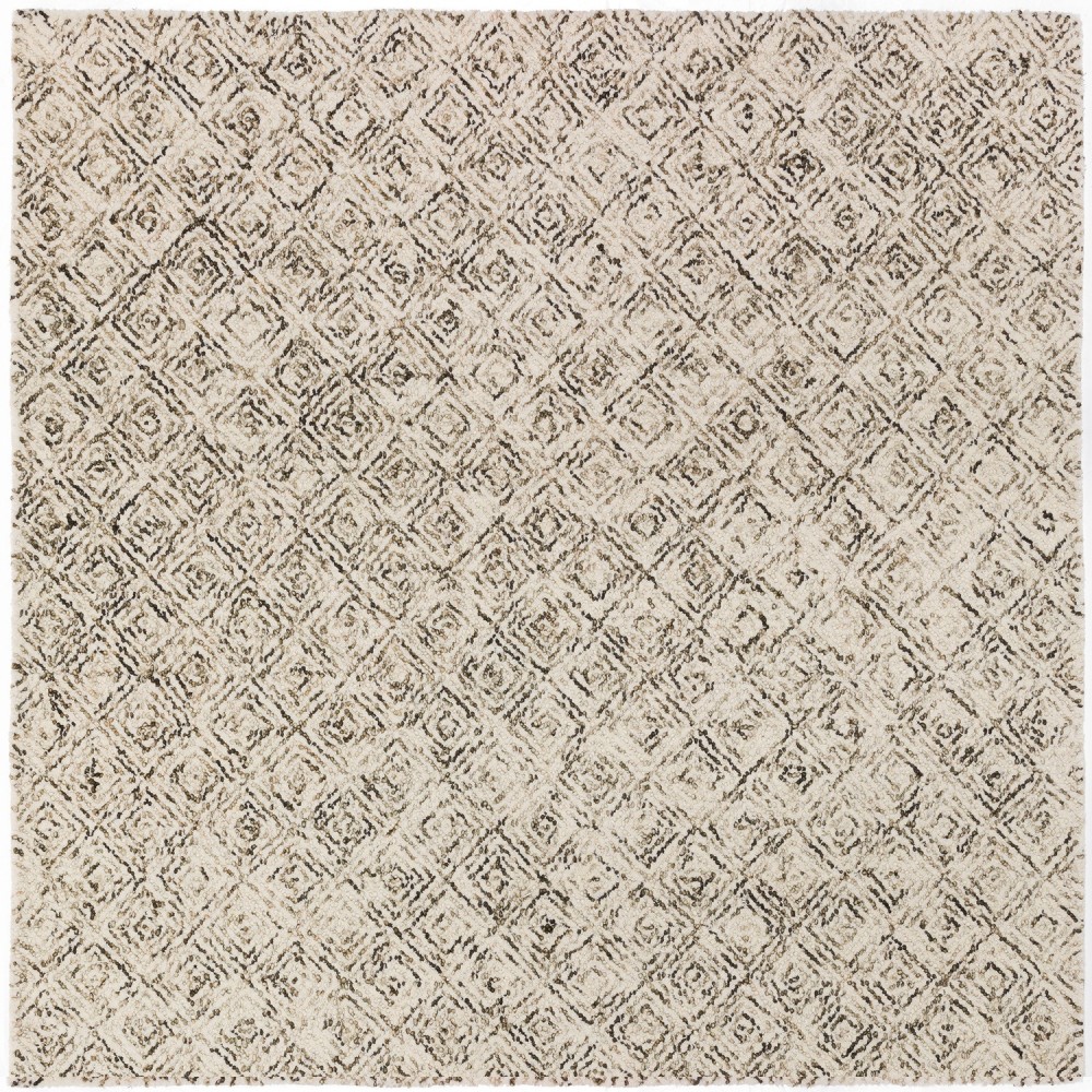 Zoe ZZ1 Chocolate 12' x 12' Square Rug