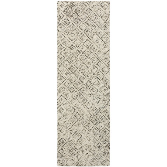 Zoe ZZ1 Chocolate 2'3" x 7'6" Runner Rug