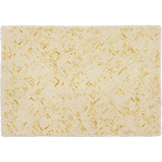 Zoe ZZ1 Gold 2' x 3' Rug