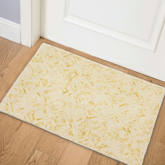 Zoe ZZ1 Gold 2' x 3' Rug