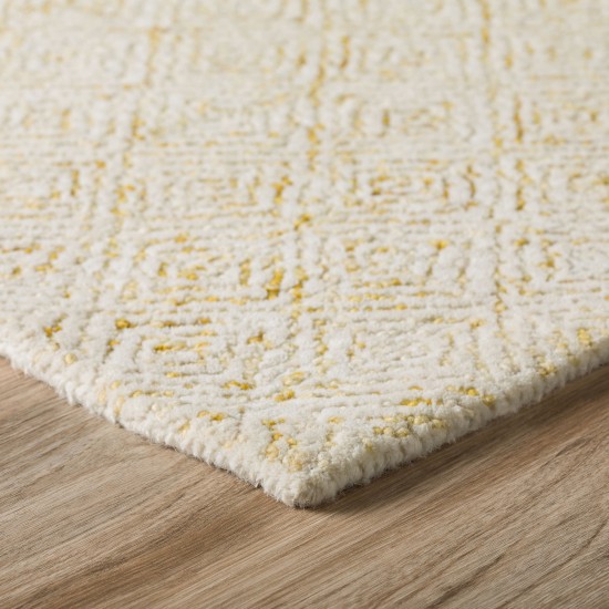 Zoe ZZ1 Gold 2'3" x 7'6" Runner Rug