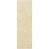 Zoe ZZ1 Gold 2'6" x 10' Runner Rug