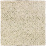 Zoe ZZ1 Lime 12' x 12' Square Rug