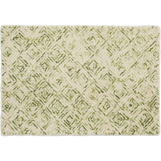 Zoe ZZ1 Lime 2' x 3' Rug