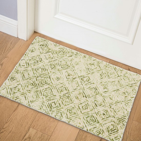 Zoe ZZ1 Lime 2' x 3' Rug